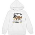 I Graduated Can I Go Back To Bed Sloth Graduation Cap Unisex Hoodie
