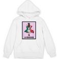 Graduation Latina Educated La Graduada Mexican Bingo Card Unisex Hoodie