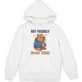 Grouchy Capybara Not Friendly Do Not Touch Introvert Premium Tri-Blend Unisex Hoodie Grouchy Capybara Not Friendly Do Not Touch Introvert Premium Tri-Blend Unisex Hoodie