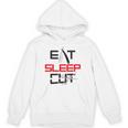 Haircutter Barber Eat Sleep Cut Barbering Graduation Unisex Hoodie