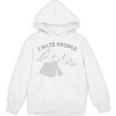I Hate People Introvert Sarcastic I Love Camping Unisex Hoodie