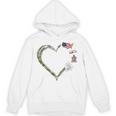 Heart Coast Guard Wife Coast Guard Graduation Wife USCG Wife Unisex Hoodie