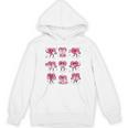 Heart Reading Books Valentine Teacher Boy Girl Book Lover Unisex Hoodie