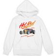 Hotrod Vintage Style Car Nostalgia Hotrod Distressed Premium Tri-Blend Unisex Hoodie
