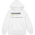 Humankind One Star Introvert People Rating Unisex Hoodie Humankind One Star Introvert People Rating Unisex Hoodie