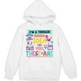 I'm A Toddler I Have No Ideas Retro Vintage 90s Nostalgia Premium Tri-Blend Unisex Hoodie