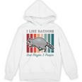 Introvert Raccoon Animal Lover Trash Panda Antisocial Retro Unisex Hoodie