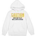 Introverted Does Not Play Well Competitive Athletic Unisex Hoodie Introverted Does Not Play Well Competitive Athletic Unisex Hoodie