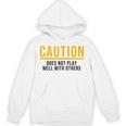 Introverted Does Not Play Well Competitive Athletic Unisex Hoodie Introverted Does Not Play Well Competitive Athletic Unisex Hoodie