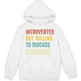 Introverted But Willing To Discuss Running Hobby Unisex Hoodie Introverted But Willing To Discuss Running Hobby Unisex Hoodie