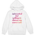Introverted Willing To Discuss Siamese Sable Introvert Unisex Hoodie