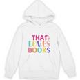 Just a Girl Who Loves Books Reader Girls Bookish Women Unisex Hoodie