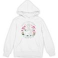 Just One More Chapter Mushrooms Gothic Skeleton Book Lover Premium Unisex Hoodie