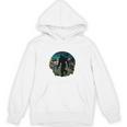 Just Me And My Yeti Retro Sunset Mountain Hiking Introvert Unisex Hoodie Just Me And My Yeti Retro Sunset Mountain Hiking Introvert Unisex Hoodie