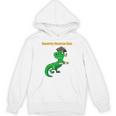Kids Cute Graduation Dinosaur Smarty Saurus Kinder VPK Pre-k Grad Unisex Hoodie