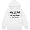 Last Day Of School 3rd Third Grade Sign My Shirt Graduation Unisex Hoodie