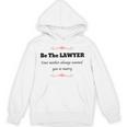 Lawyer Law School GraduationShirt Female Graduate Unisex Hoodie