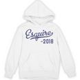 Lawyers Graduation Esquire Est 2018 Graduate Shirt Unisex Hoodie