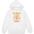 Los Angeles Hotrods Automotive Nostalgia Distressed Premium Tri-Blend Unisex Hoodie