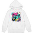 I Love The 70s Retro Cassette Roller Vinyl Disco Nostalgia Premium Tri-Blend Unisex Hoodie