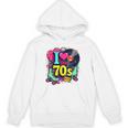 I Love The 70s Vintage Cassette Roller Vinyl Nostalgia 70s Premium Tri-Blend Unisex Hoodie
