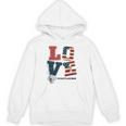 Love Coast Guard Mom Proud Coast Guard Graduation Mom Unisex Hoodie