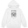 Melanoma Skin Cancer Hero Angel Memory Support Family Unisex Hoodie