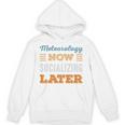 Meteorology Now Minimal Socializing Introvert Vintage Unisex Hoodie