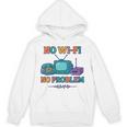 No Wi-Fi No Problem – Retro Dial Up Tech Nostalgia Unisex Hoodie