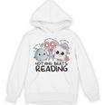 Nothing Beats Reading Rock Paper Scissors Book Lover Teacher Unisex Hoodie