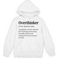 Overthinker Definition Anxiety Introvert Personality Premium Tri-Blend Unisex Hoodie