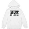 People Not A Big Enthusiast Introvert Sarcasm Quote Unisex Hoodie