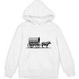 Please Be Patient I'm From The 1900s Oxen And Wagon Premium Unisex Hoodie Please Be Patient I'm From The 1900s Oxen And Wagon Premium Unisex Hoodie