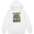 Please Be Patient I'm From The 1900s Retro Computer Raglan Baseball Tee Unisex Hoodie