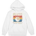Pluto Never Forget Space Nostalgia Astronomy Humor Unisex Hoodie Pluto Never Forget Space Nostalgia Astronomy Humor Unisex Hoodie