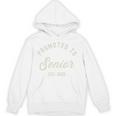 Promoted To Senior Est 2025 High School College Graduation Premium Unisex Hoodie