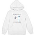 Proud Air Force Husband US Air Force Graduation Husband Unisex Hoodie