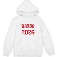 Proud Babbo Of a Class Of 2026 Graduate For Graduation Unisex Hoodie