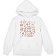 Proud Class Of 2026 Graduate Doodle Senior Graduation Premium Tri-Blend Unisex Hoodie