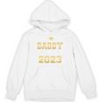 Proud Daddy Of Two 2023 Graduate Class 2023 Graduation Unisex Hoodie