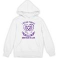 Purple In Memory Of My Brother In Law Alzheimers Awareness Unisex Hoodie Purple In Memory Of My Brother In Law Alzheimers Awareness Unisex Hoodie