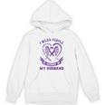 Purple In Memory Of My Husband Pancreatic Cancer Awareness Unisex Hoodie Purple In Memory Of My Husband Pancreatic Cancer Awareness Unisex Hoodie