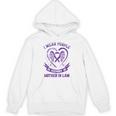 Purple In Memory Of My Mother In Law Alzheimers Awareness Unisex Hoodie Purple In Memory Of My Mother In Law Alzheimers Awareness Unisex Hoodie