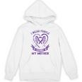 Purple In Memory Of Mother Mom Pancreatic Cancer Awareness Unisex Hoodie Purple In Memory Of Mother Mom Pancreatic Cancer Awareness Unisex Hoodie