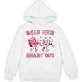 Read Your Heart Out Teacher Valentine Book Unisex Hoodie