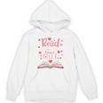 Read Your Heart Out Teacher Valentines Day Reading Book Love Premium Tri-Blend Unisex Hoodie