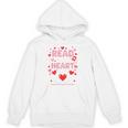 Read Your Heart Out Valentine Reading Book Lover Teacher Premium Tri-Blend Unisex Hoodie