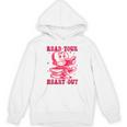 Read Your Heart Out Valentines Day Book Lover Bookish Teach Unisex Hoodie