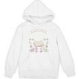 Well Read Woman Literature Quote Celestial Book Floral Unisex Hoodie