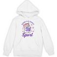Reading Is My Favorite Sport Saying Quote Book Lovers Unisex Hoodie